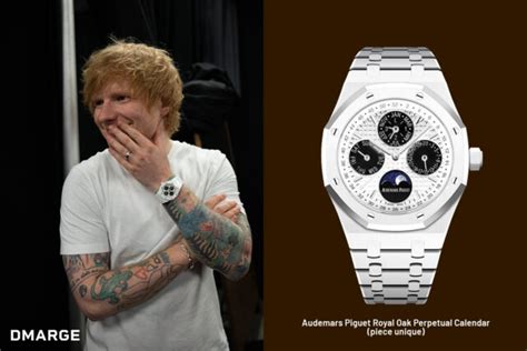 ed sheeran white audemars piguet|ed sheeran watch collection.